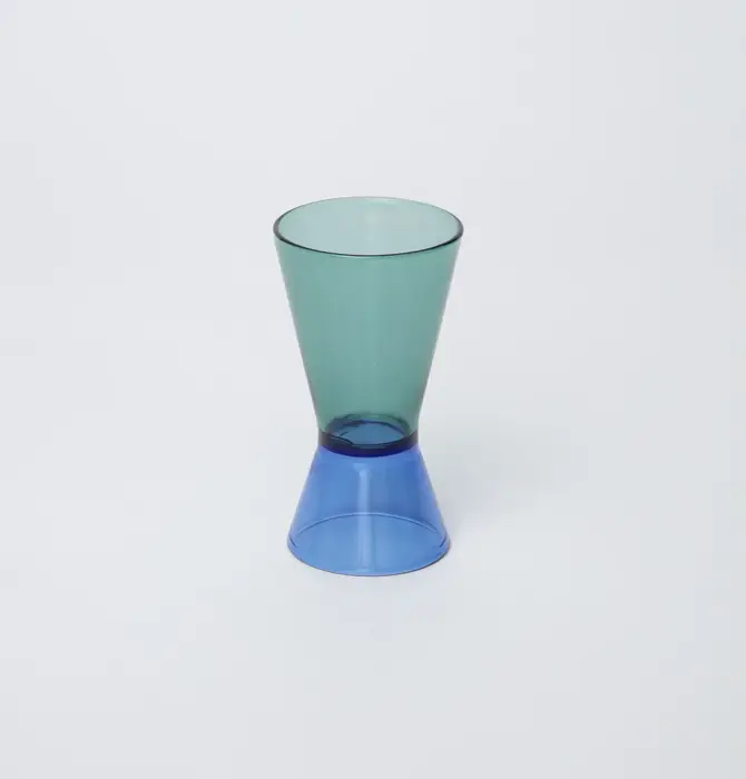 Cocktail Jigger | Duo Tone Glass