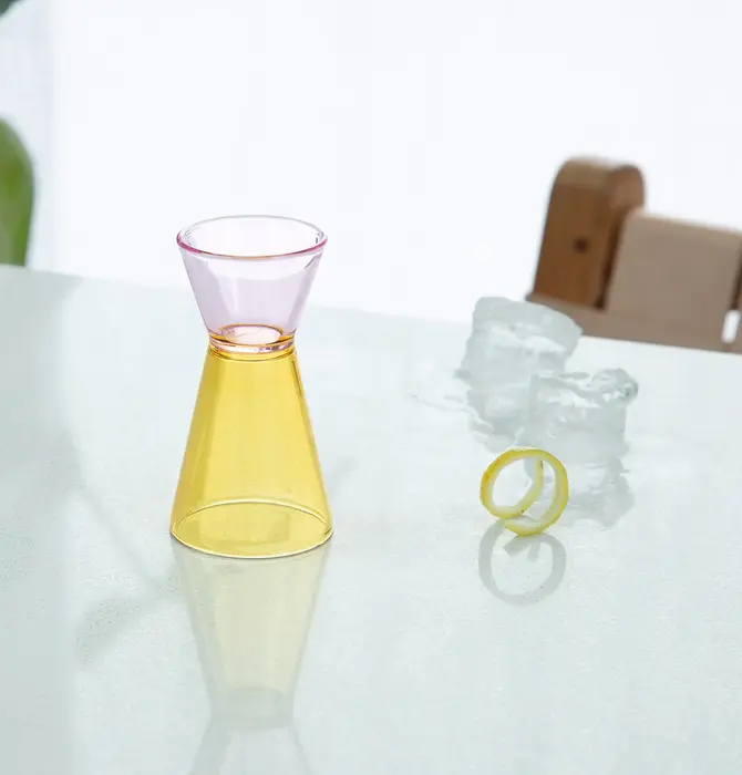 Cocktail Jigger | Duo Tone Glass