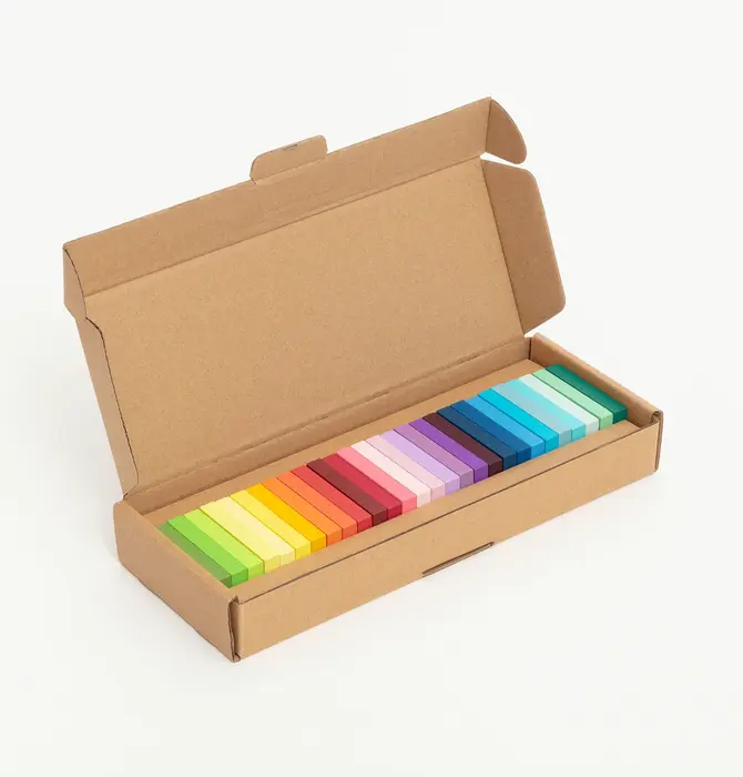 Game | Dominoes | Handpainted Wooden | Gradient