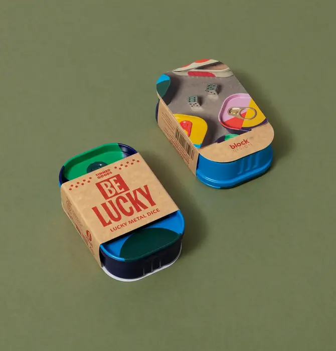 Tinned Goods | Metal Dice | Be Lucky