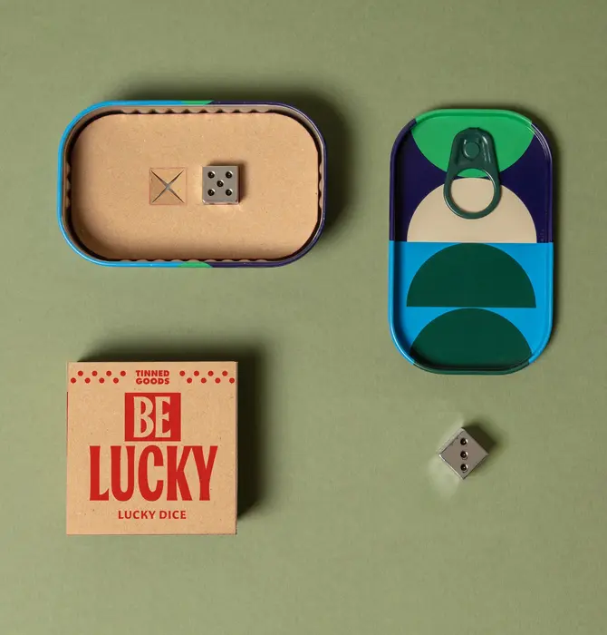Tinned Goods | Metal Dice | Be Lucky