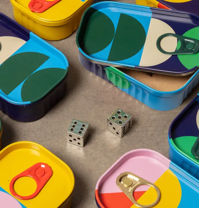 Tinned Goods | Metal Dice | Be Lucky