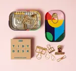Tinned Goods | Gold Clips Assorted | Tidy Desk