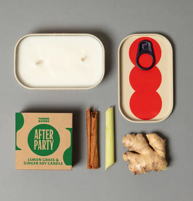 Tinned Goods | Candle | Lemongrass/Ginger | After Party