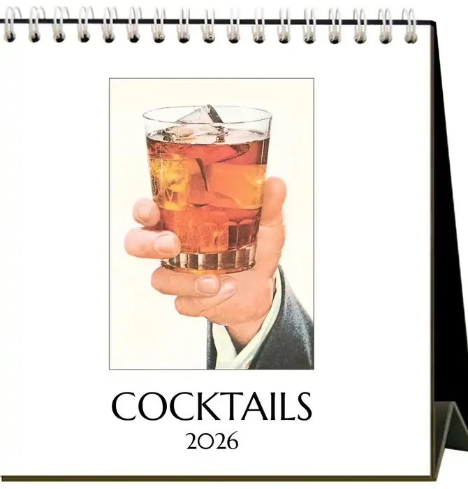 Desk Easel Calendar | 2026 | Found Image