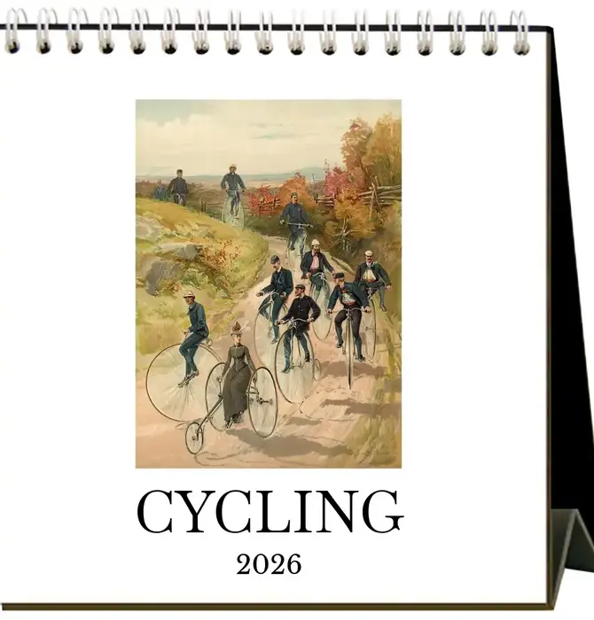 Desk Easel Calendar | 2026 | Found Image