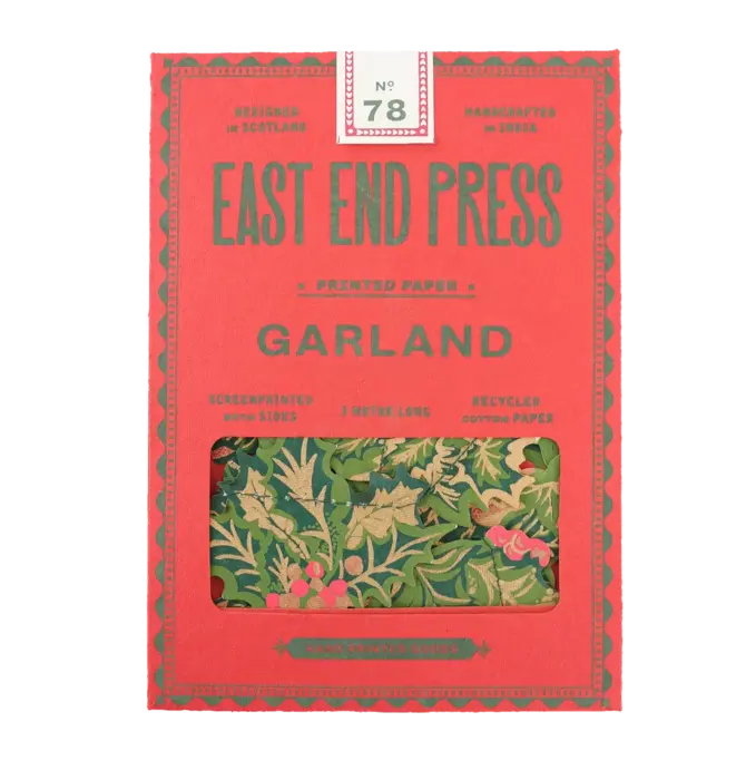 Garland | Recycled Cotton Paper | Holly & Ivy