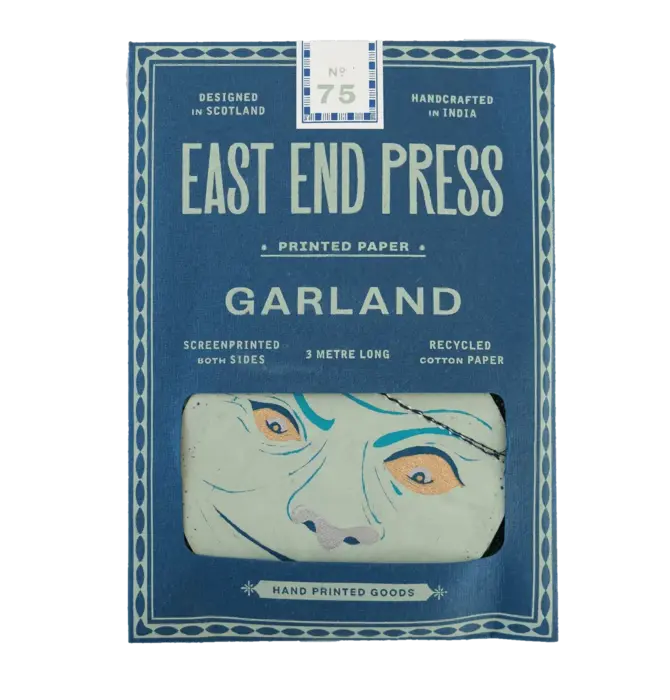 Garland | Recycled Cotton Paper | Moons & Stars