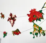 Garland - Recycled Cotton Paper | Winter Foliage