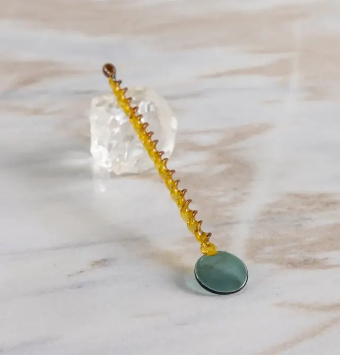 Bar Spoon | Niko | Amber + Teal Glass