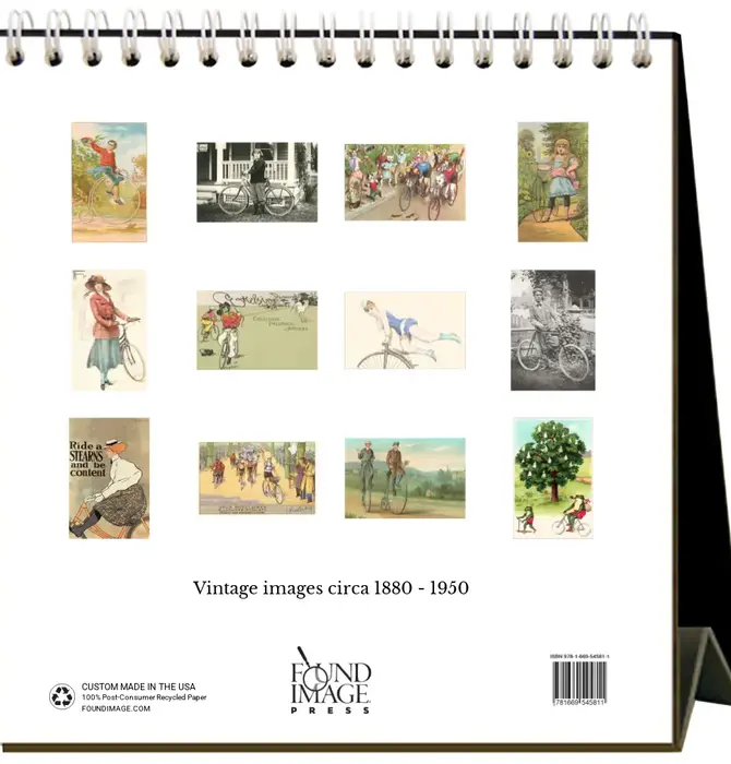 Desk Easel Calendar | 2026 | Found Image