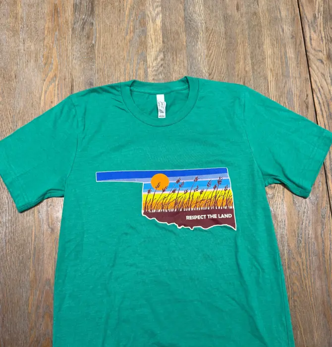 T-Shirt Respect the Land - Heather Kelly