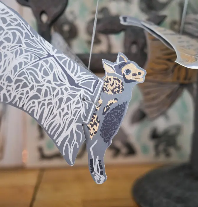 Garland | Recycled Cotton Paper | Bats