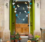 Garland | Recycled Cotton Paper | Moons & Stars