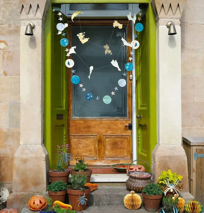 Garland | Recycled Cotton Paper | Moons & Stars