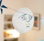 Garland | Recycled Cotton Paper | Moons & Stars
