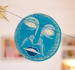 Garland | Recycled Cotton Paper | Moons & Stars