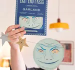 Garland | Recycled Cotton Paper | Moons & Stars
