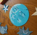 Garland | Recycled Cotton Paper | Moons & Stars