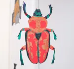 Garland | Vertical | Recycled Cotton Paper | Insects