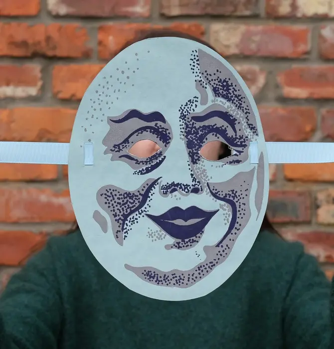 Face Masks | Recycled Cotton Paper | Halloween Fancy Dress