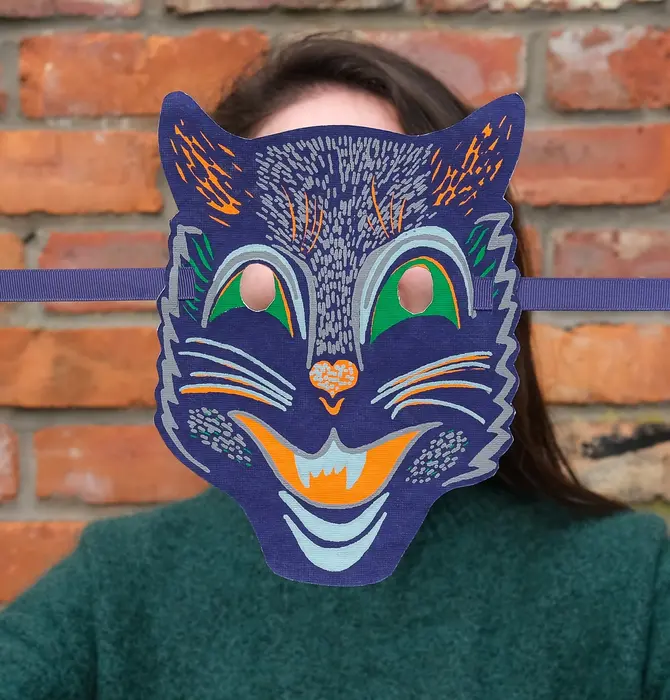Face Masks | Recycled Cotton Paper | Halloween Fancy Dress