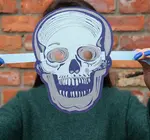 Face Masks | Recycled Cotton Paper | Halloween Fancy Dress