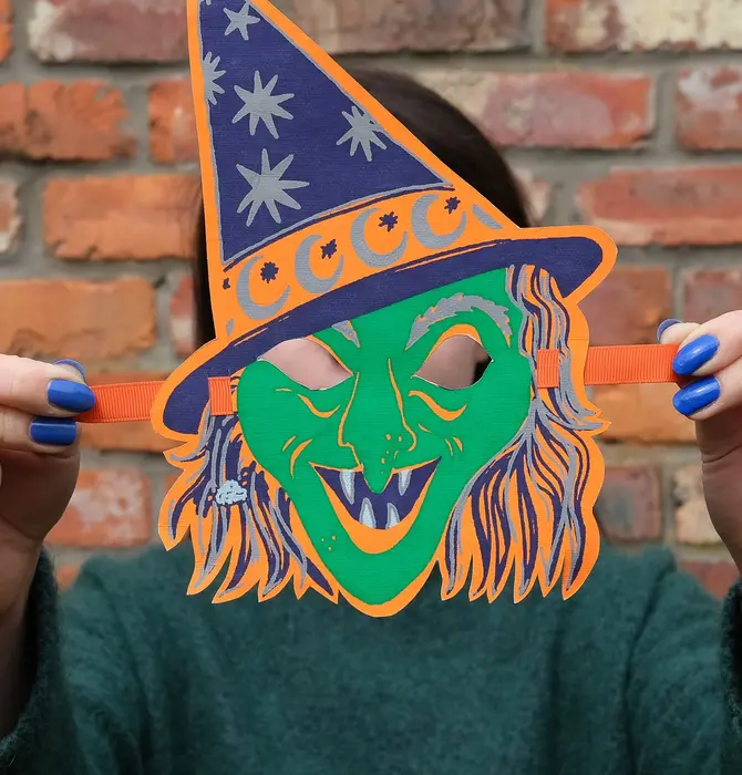 Face Masks | Recycled Cotton Paper | Halloween Fancy Dress