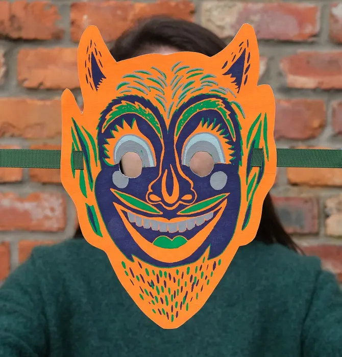 Face Masks | Recycled Cotton Paper | Halloween Fancy Dress