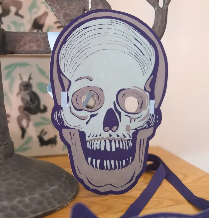 Face Masks | Recycled Cotton Paper | Halloween Fancy Dress