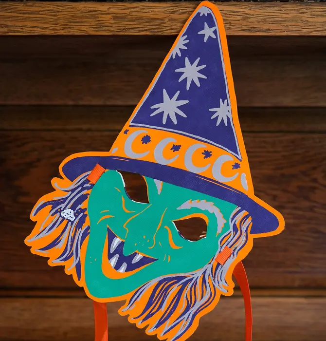 Face Masks | Recycled Cotton Paper | Halloween Fancy Dress