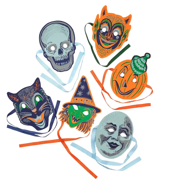 Face Masks | Recycled Cotton Paper | Halloween Fancy Dress