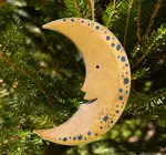 Ornament | Recycled Paper Board | Crescent Moon