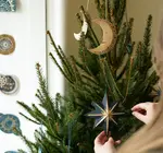 Ornament | Recycled Paper Board | Crescent Moon