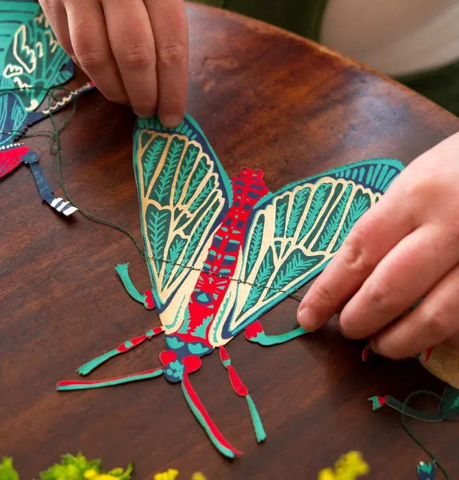 Garland | Recycled Cotton Paper | Insects