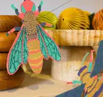 Garland | Recycled Cotton Paper | Insects