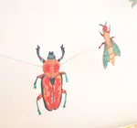 Garland | Recycled Cotton Paper | Insects
