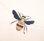 Garland | Recycled Cotton Paper | Insects