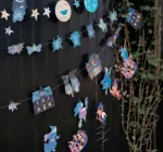 Garland | Recycled Cotton Paper | Haunted House