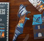 Garland | Recycled Cotton Paper | Haunted House
