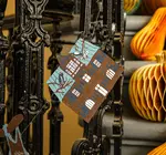 Garland | Recycled Cotton Paper | Haunted House