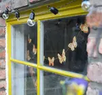 Garland | Recycled Cotton Paper | Butterflies Yellow/Ochre/White