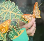 Garland | Recycled Cotton Paper | Butterflies Yellow/Ochre/White
