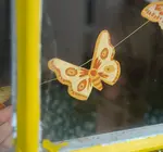 Garland | Recycled Cotton Paper | Butterflies Yellow/Ochre/White