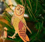Ornaments | Recycled Cotton Paper | Winter Birds