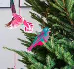 Ornaments | Recycled Cotton Paper | Party Birds