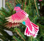 Ornaments | Recycled Cotton Paper | Party Birds