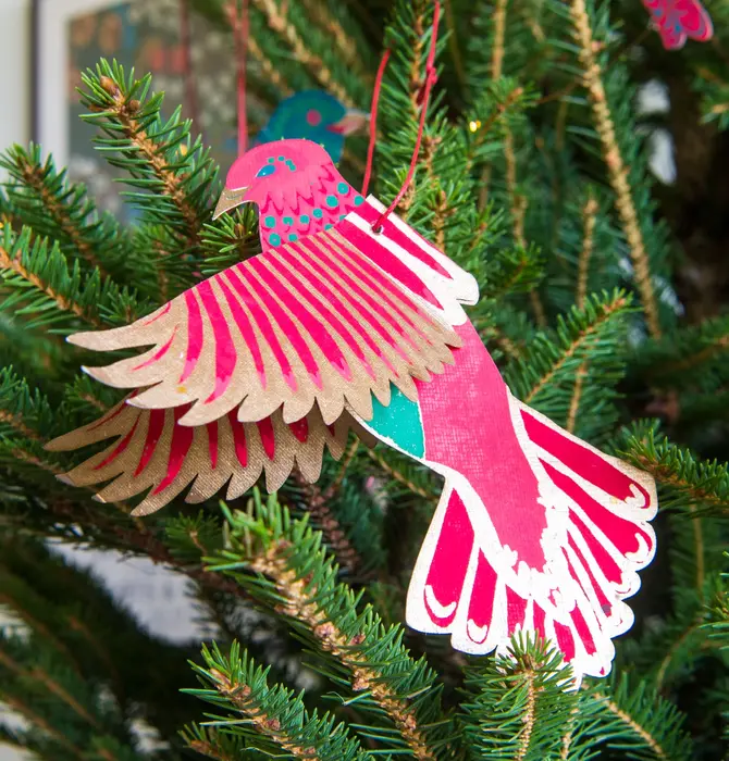 Ornaments | Recycled Cotton Paper | Party Birds