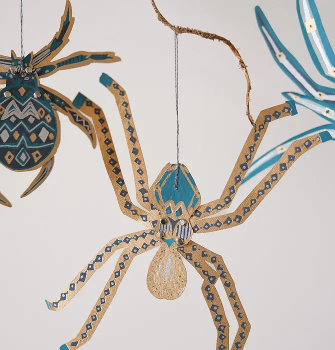 Ornaments | Recycled Cotton Paper | Spiders