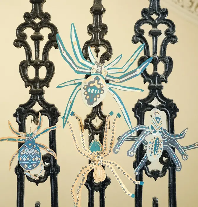 Ornaments | Recycled Cotton Paper | Spiders